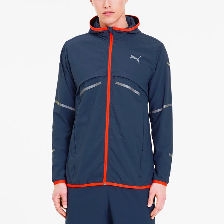 Puma Runner ID Jacket 'Navy' 518958-02 sold by KicksCrew product image thumbnail 5
