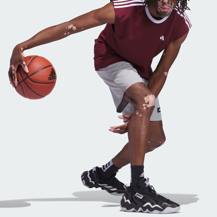 adidas Legends Shorts 'Grey' IL2279 sold by KicksCrew product image thumbnail 4