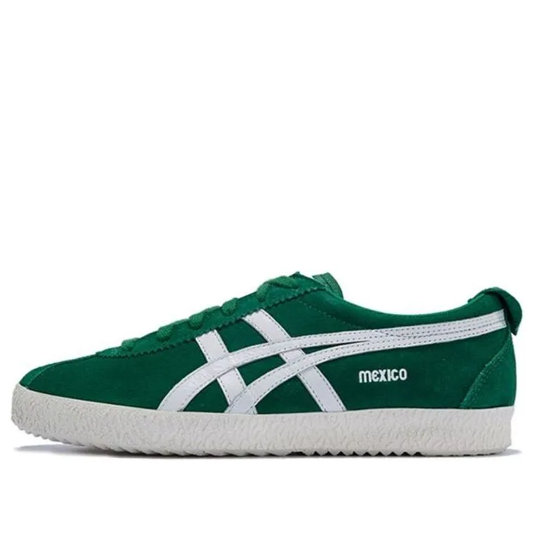 Onitsuka Tiger Mexico Delegation Sneakers 'Green' D639L-8401 sold by KicksCrew
