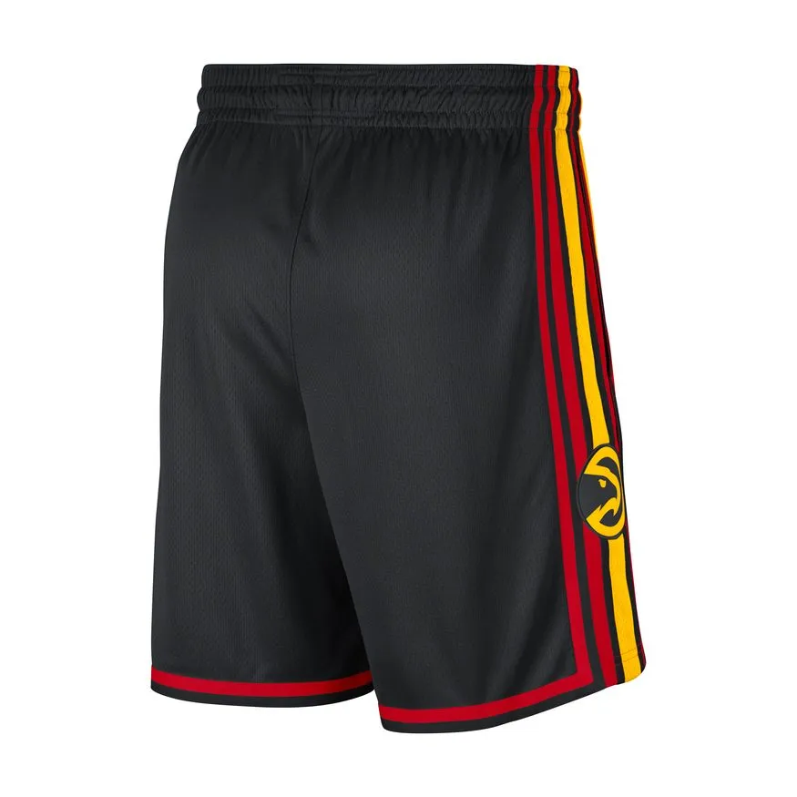 Air Jordan x NBA Atlanta Hawks Swingman Short 'Black' CV8104-010 sold by KicksCrew product image thumbnail 2