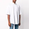 Balenciaga Symbolic Short Sleeve Shirt 'White' 621912TIM359040 sold by KicksCrew