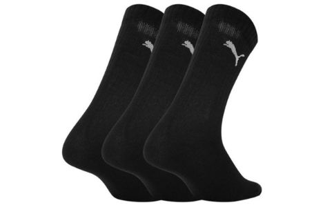 PUMA Sport Socks 3 Pack 'Black White' 935412-02 sold by KicksCrew