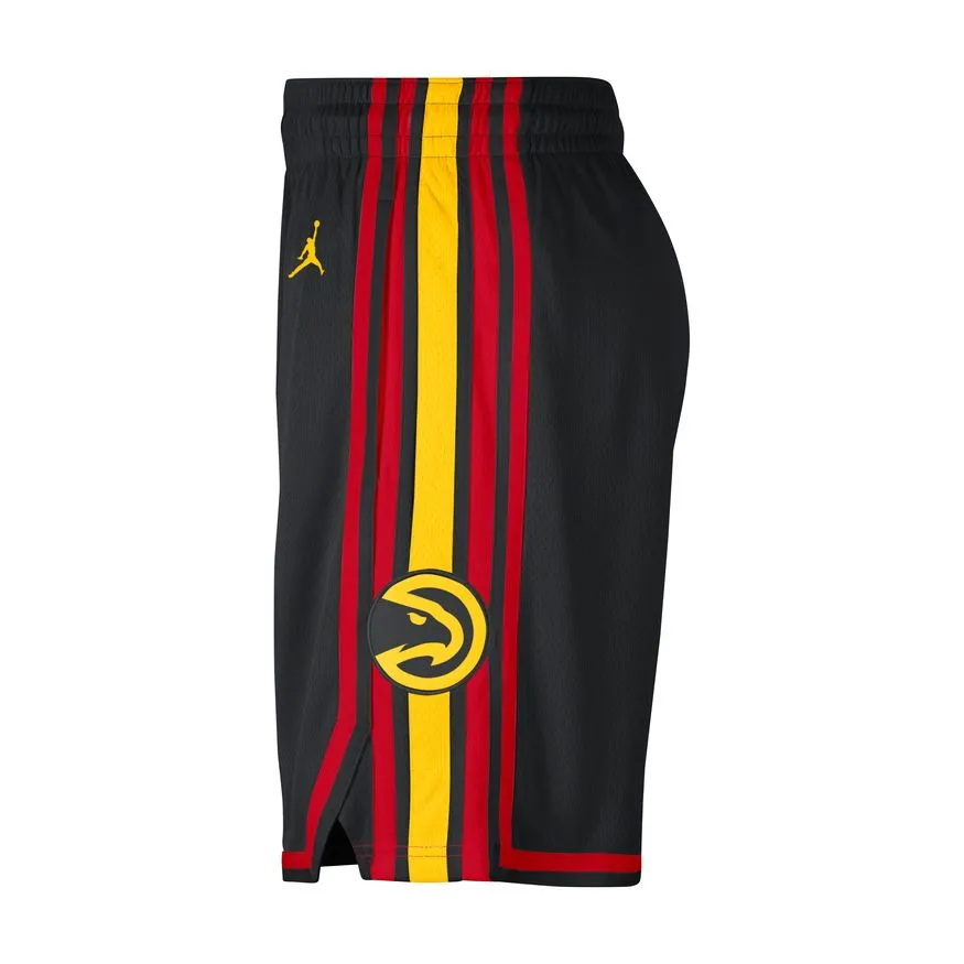 Air Jordan x NBA Atlanta Hawks Swingman Short 'Black' CV8104-010 sold by KicksCrew product image thumbnail 3
