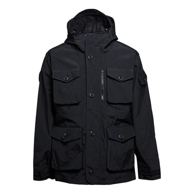 Converse 2L Utility Jacket 'Black' 10006874-A04 sold by KicksCrew