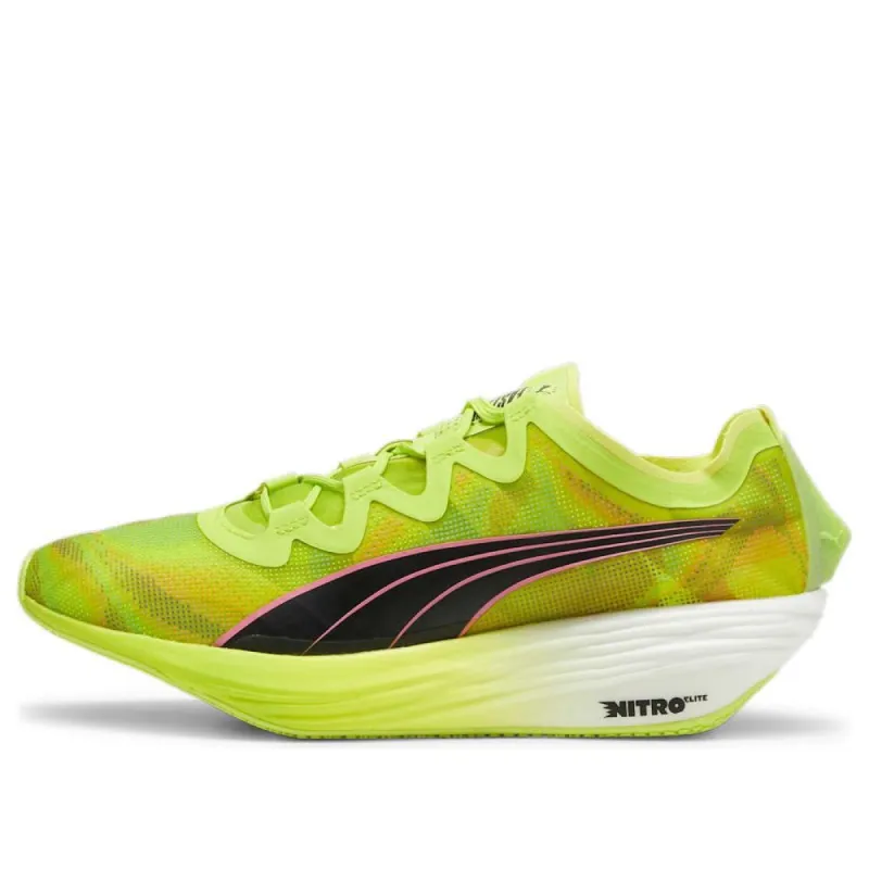 PUMA Fast-FWD Nitro Elite 'Lime Powder Black' 380086-01 sold by KicksCrew
