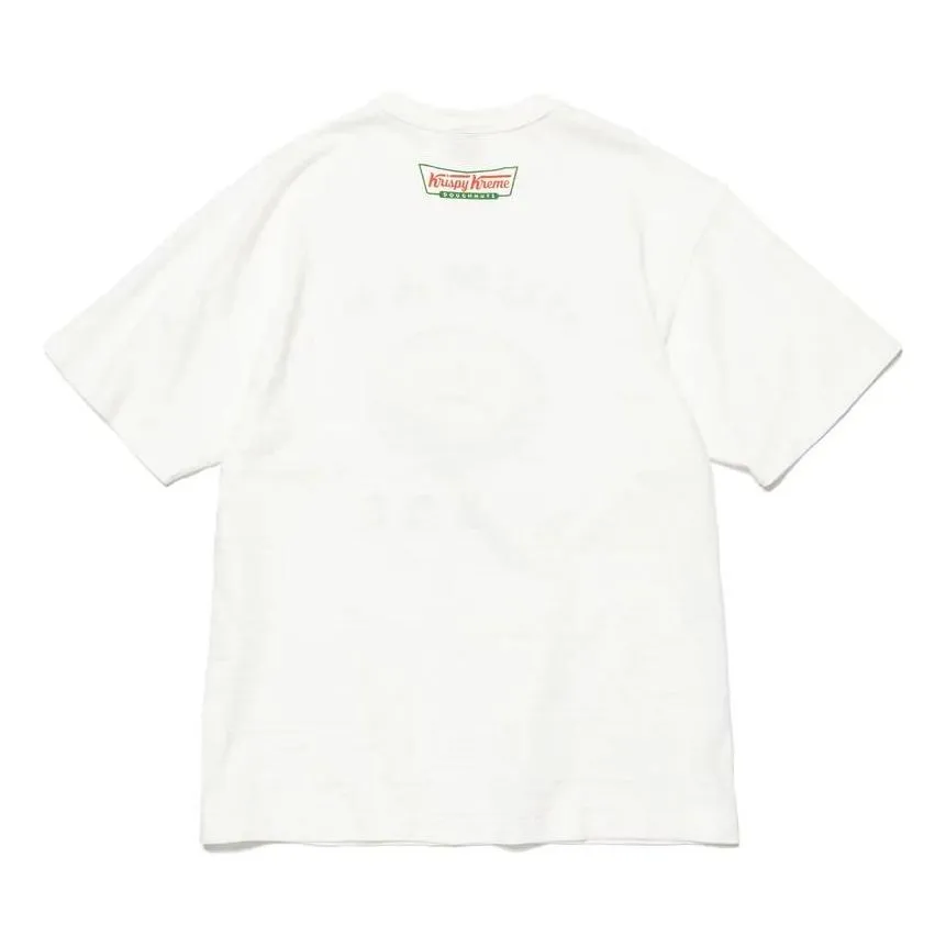 HUMAN MADE x Krispy Kreme Graphic T-shirt 'White' XX25TE001 sold by KicksCrew product image thumbnail 2