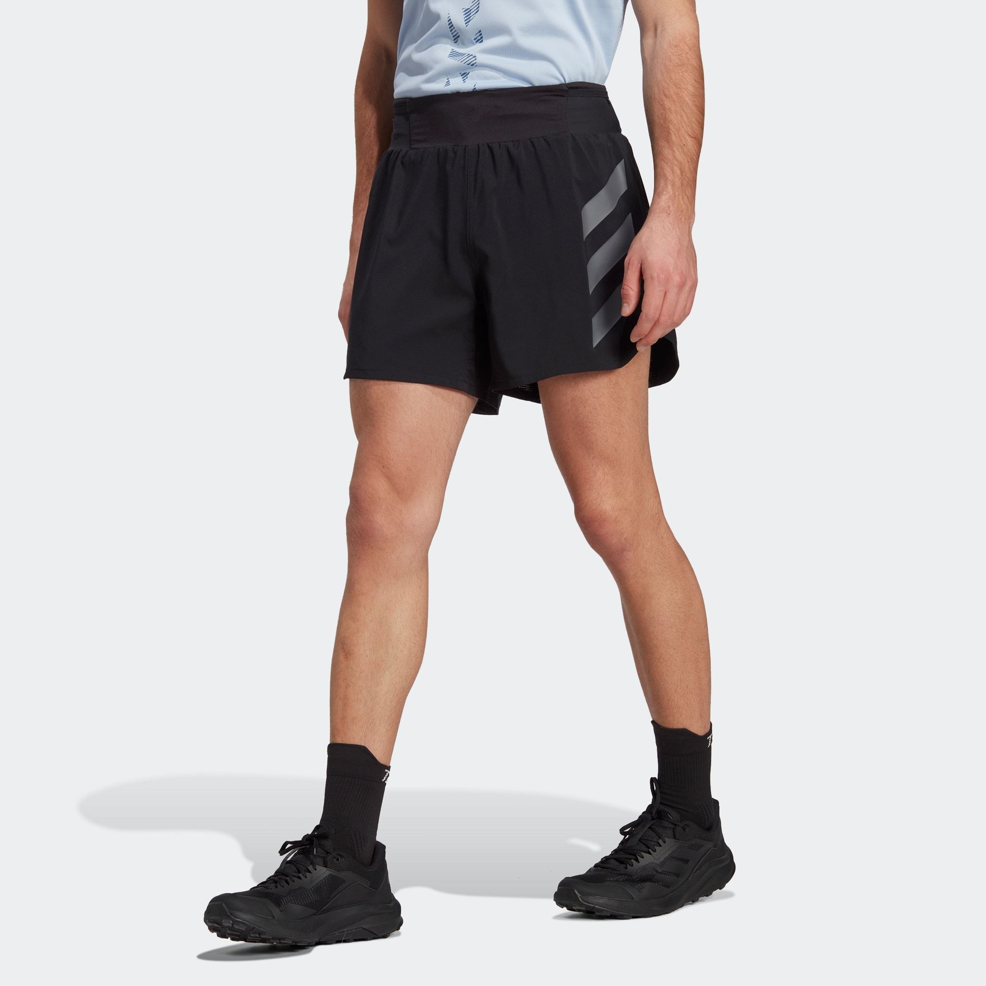 adidas TERREX Agravic Trail Running Shorts 'Black' HT9395 sold by KicksCrew product image thumbnail 4
