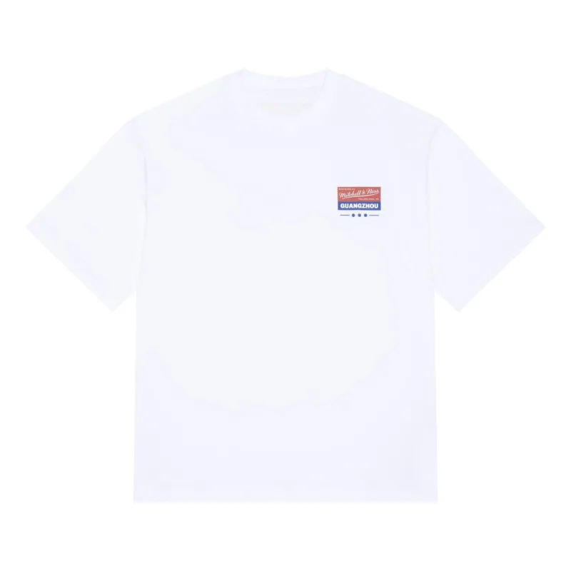 Mitchell & Ness T-shirt 'GUANGZHOU' MNJYSSGZT23031-WHITE sold by KicksCrew