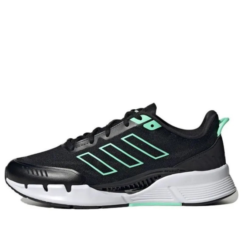Adidas Climacool Running Shoes 'Black White Aqua' IE7742 sold by KicksCrew