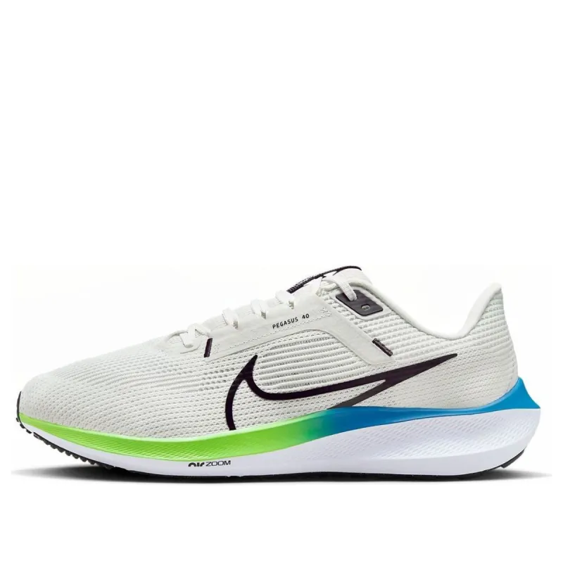 Nike Air Zoom Pegasus 40 Extra Wide 'Platinum Tint Green Strike' DV7480-006 sold by KicksCrew