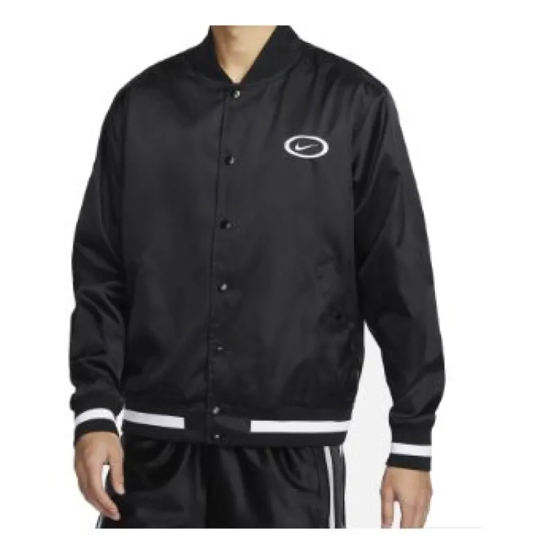 Nike DNA Basketball Jacket 'Black White' FN2725-010 sold by KicksCrew