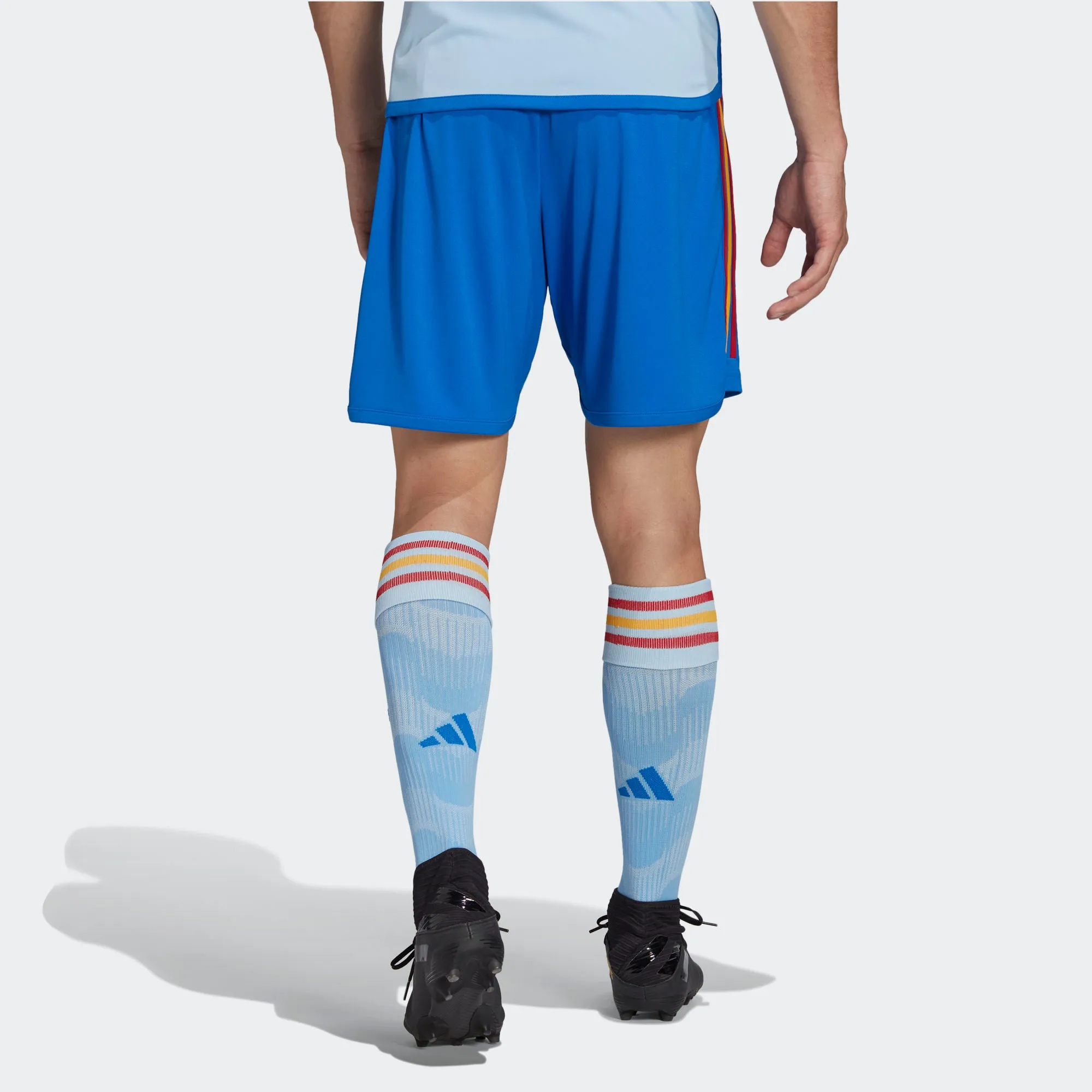 adidas Spain 2022 Away Shorts 'Blue' HE2025 sold by KicksCrew product image thumbnail 3