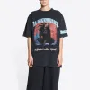 Balenciaga Music Aya Nakamura Merch T-shirt Large Fit 'Black' 641655TMV861055 sold by KicksCrew
