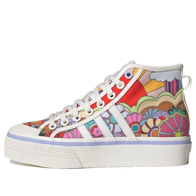 (WMNS) Adidas Nizza Platform Mid 'Floral' GY5465 sold by KicksCrew
