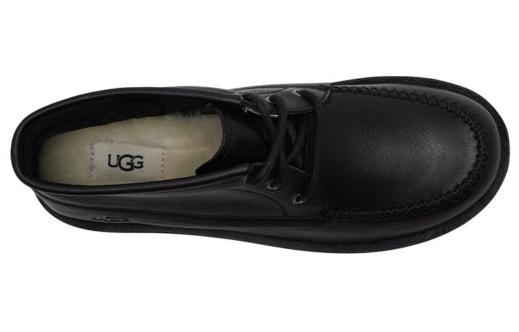 UGG Campout Chukka Uld 'Black Leather' 1123637-BLLE sold by KicksCrew product image thumbnail 4