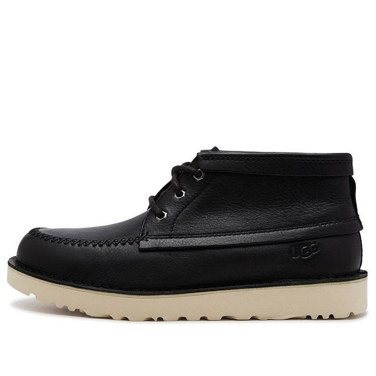 UGG Campout Chukka Uld 'Black Leather' 1123637-BLLE sold by KicksCrew