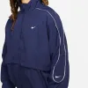 Nike Sportswear Solo Swoosh Woven Track Jackets 'Navy' FB8622-410 sold by KicksCrew