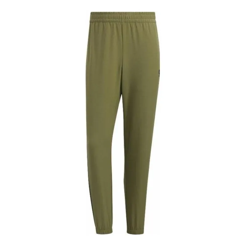 Adidas Neo CE 3-Stripes Woven Pants 'Olive Green' HD7063 sold by KicksCrew