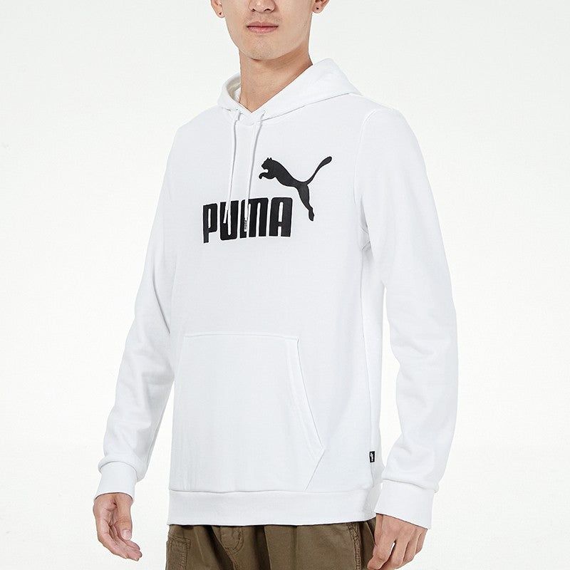Puma Big Logo Hoodie 'White Black' 588709-02 sold by KicksCrew product image thumbnail 5