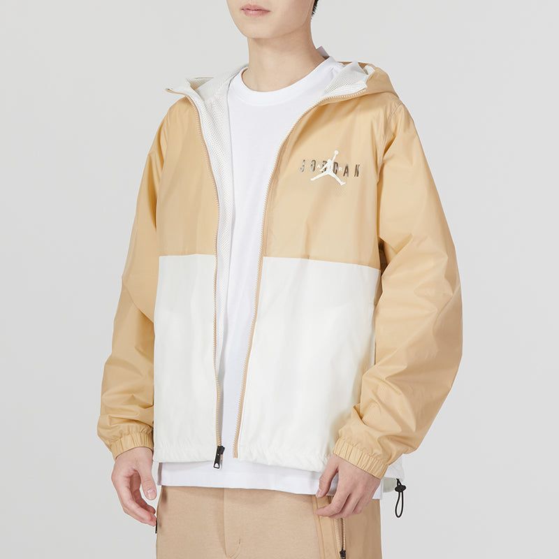 Air Jordan Essential Windbreaker Jacket 'Yellow White' DV7651-277 sold by KicksCrew product image thumbnail 4