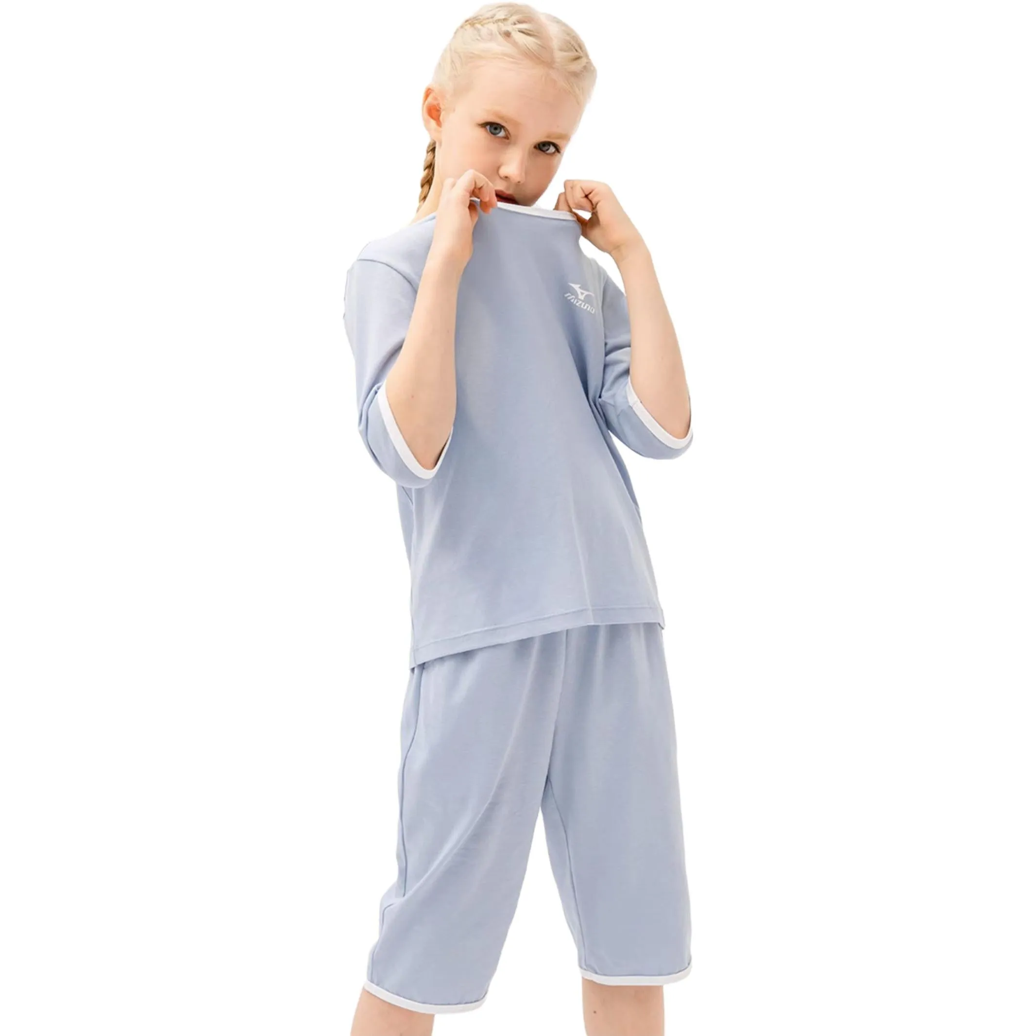 (GS) Mizuno Sportswear Suit 'Blue' TZ1226 sold by KicksCrew product image thumbnail 4