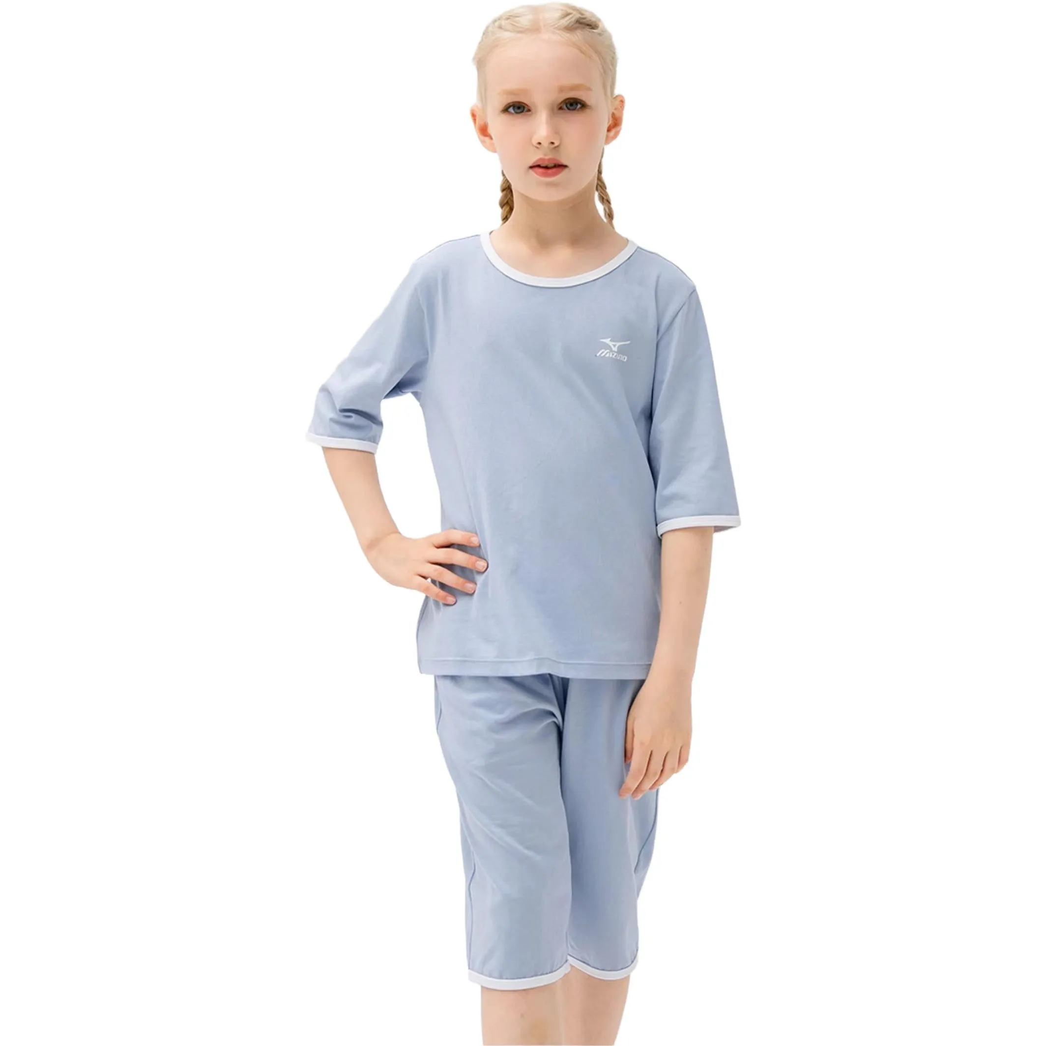 (GS) Mizuno Sportswear Suit 'Blue' TZ1226 sold by KicksCrew product image thumbnail 2