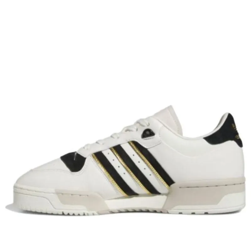 adidas Rivalry 86 Low 'White Black Gold' IF6262 sold by KicksCrew