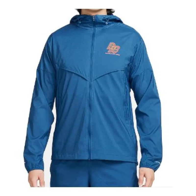 Nike Windrunner Running Energy Repel Running Jacket 'Court Blue' (Asia Sizing) FN3306-476 sold by KicksCrew