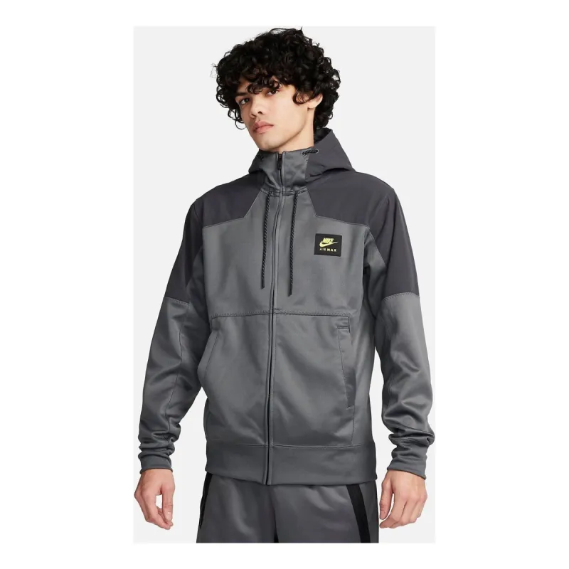 Nike Sportswear Air Max PK Full-Zip 'Iron Grey Opti Yellow' FV5443-068 sold by KicksCrew