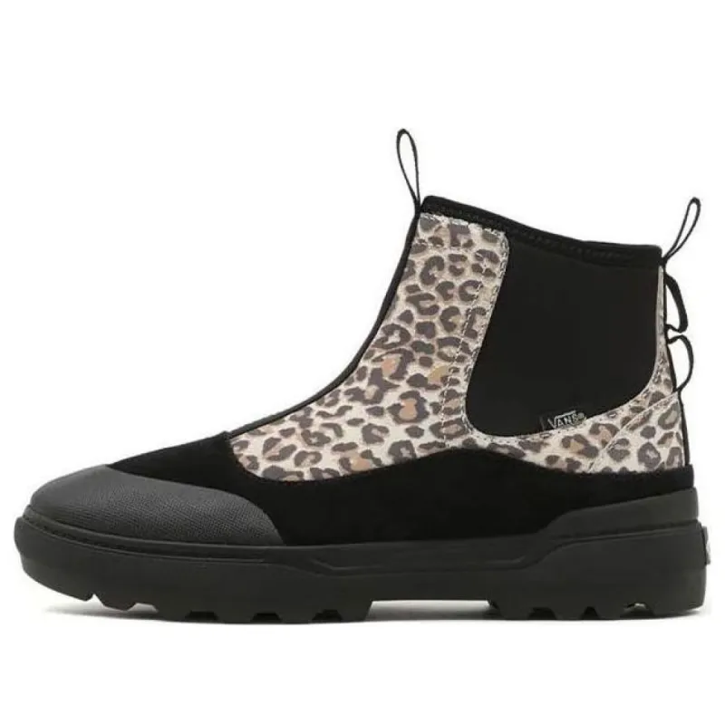 (WMNS) Vans Cheetah Colfax Boot Shoes 'Black Beige' VN0A5HFA8SC sold by KicksCrew