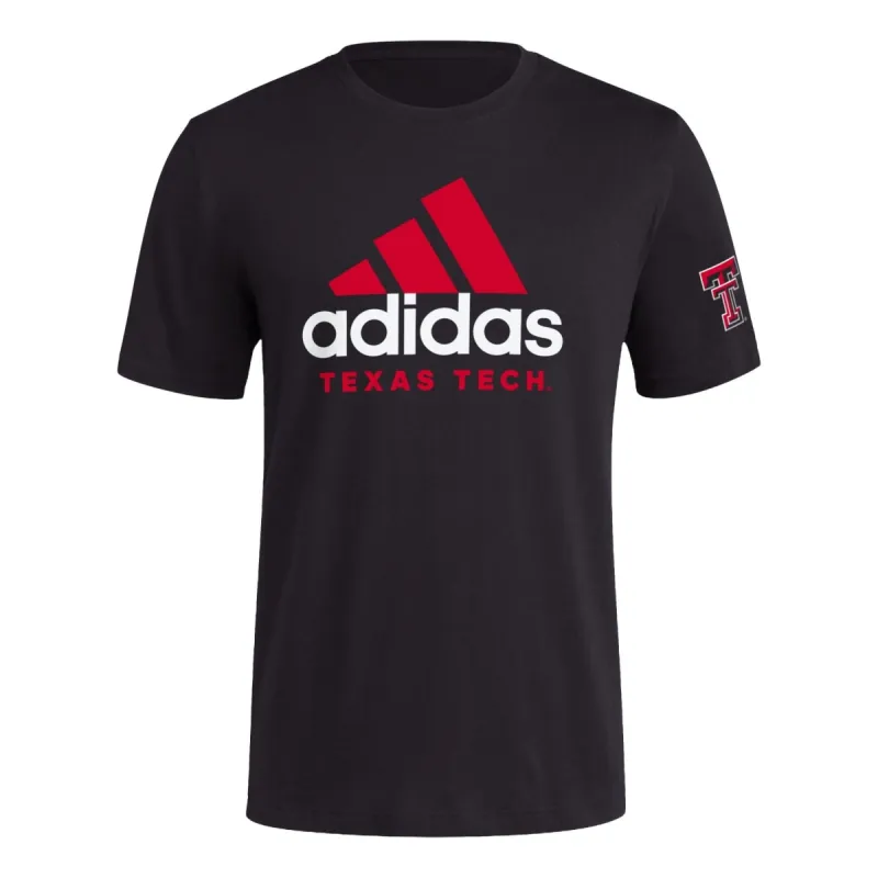 adidas Texas Tech Bowl T-shirt Asia Sizing 'Black' JN4595 sold by KicksCrew