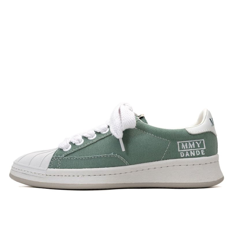 Maison MIHARA YASUHIRO DANDE OG Sole Canvas Low-top Sneaker 'Green' B10FW703-GRN sold by KicksCrew