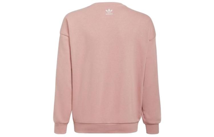 (GS) adidas Originals Graphic Crew Sweatshirt 'Pink' HC4559 sold by KicksCrew product image thumbnail 2