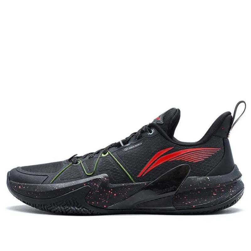 Li-Ning Light Speed 1.5 Low 'Black Red' ABAT101-4 sold by KicksCrew
