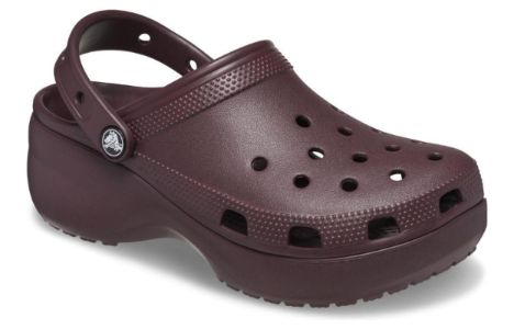 (WMNS) Crocs Classic Platform Clogs 'Dark Cherry' 206750-6WD sold by KicksCrew