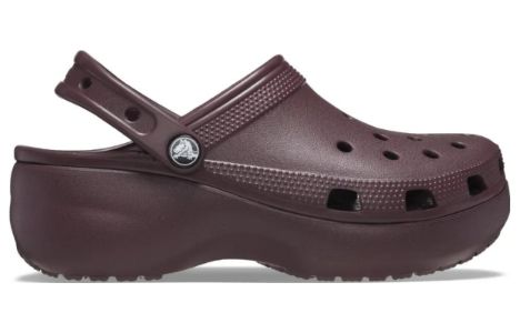 (WMNS) Crocs Classic Platform Clogs 'Dark Cherry' 206750-6WD sold by KicksCrew