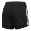 (WMNS) adidas 3-Stripes 5-Inch Mesh Shorts 'Black White' EB3894 sold by KicksCrew