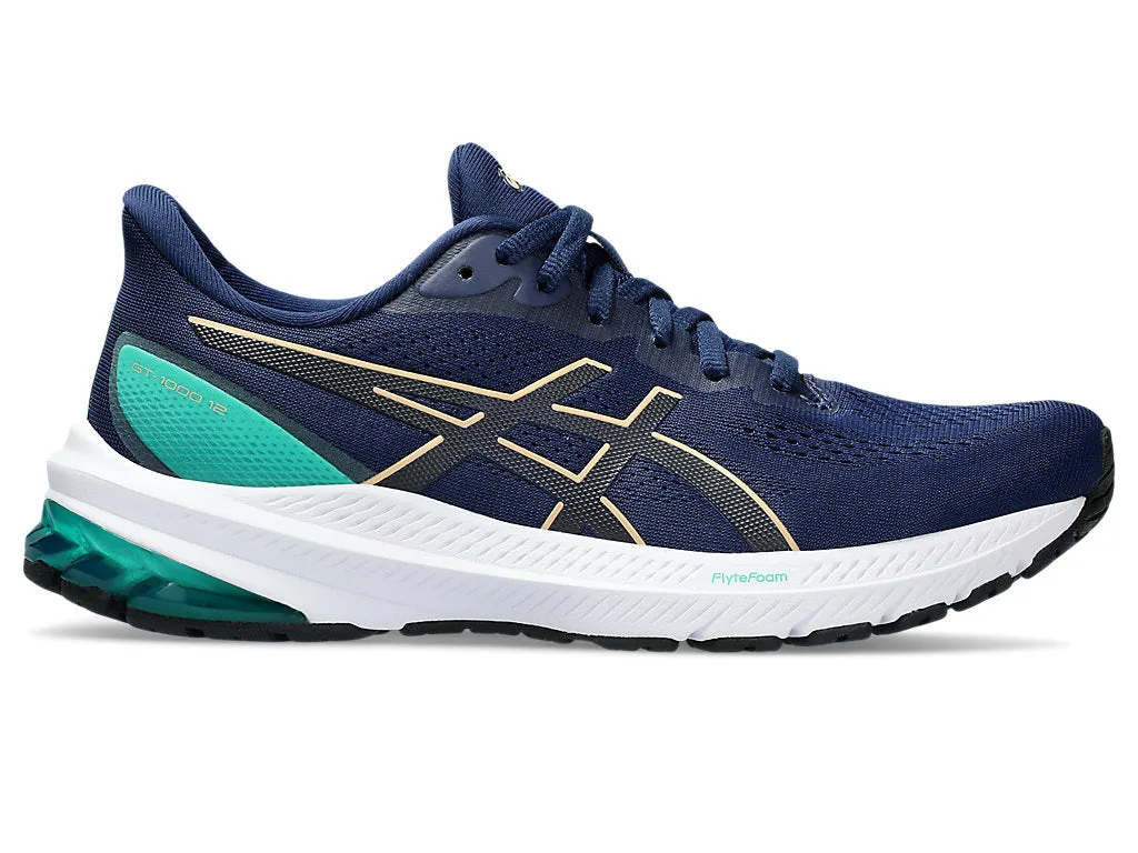 (WMNS) ASICS GT-1000 12 'Blue Expanse Champagne' 1012B450-404 sold by KicksCrew product image thumbnail 2