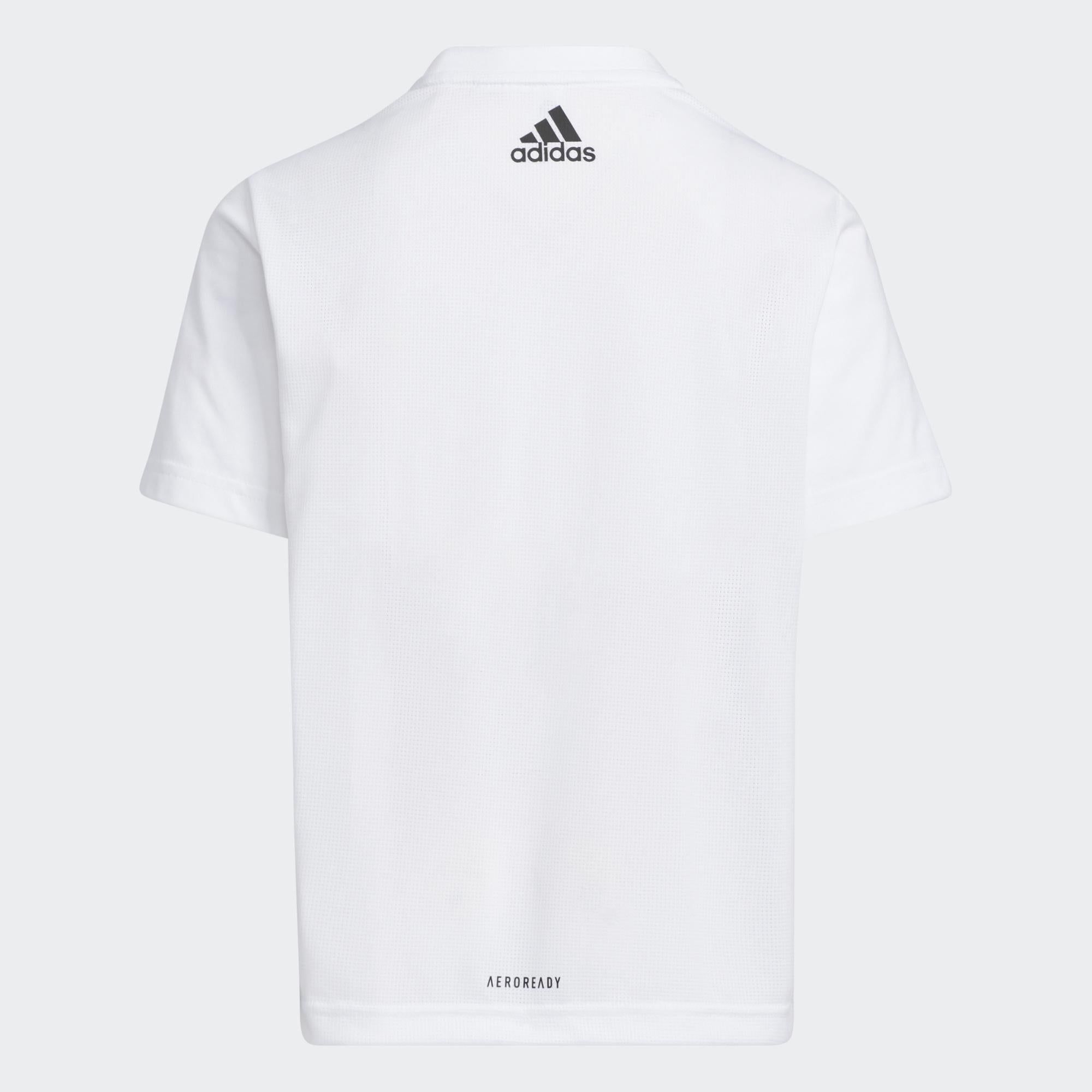 (PS) adidas Football Logo T-Shirt 'White' HM5194 sold by KicksCrew product image thumbnail 3