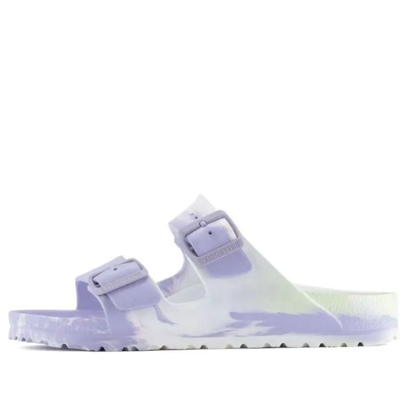 Birkenstock Arizona EVA Narrow Fit Sandals 'Faded Lime Multi' 1024556 sold by KicksCrew