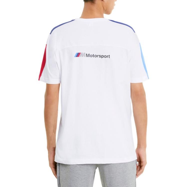 PUMA BMW MMS T7 Tee 'White' 599516-02 sold by KicksCrew product image thumbnail 4