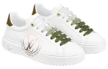 (WMNS) LOUIS VUITTON LV Time Out Sneakers 'White with Green Ombre' 1AA1C1 sold by KicksCrew