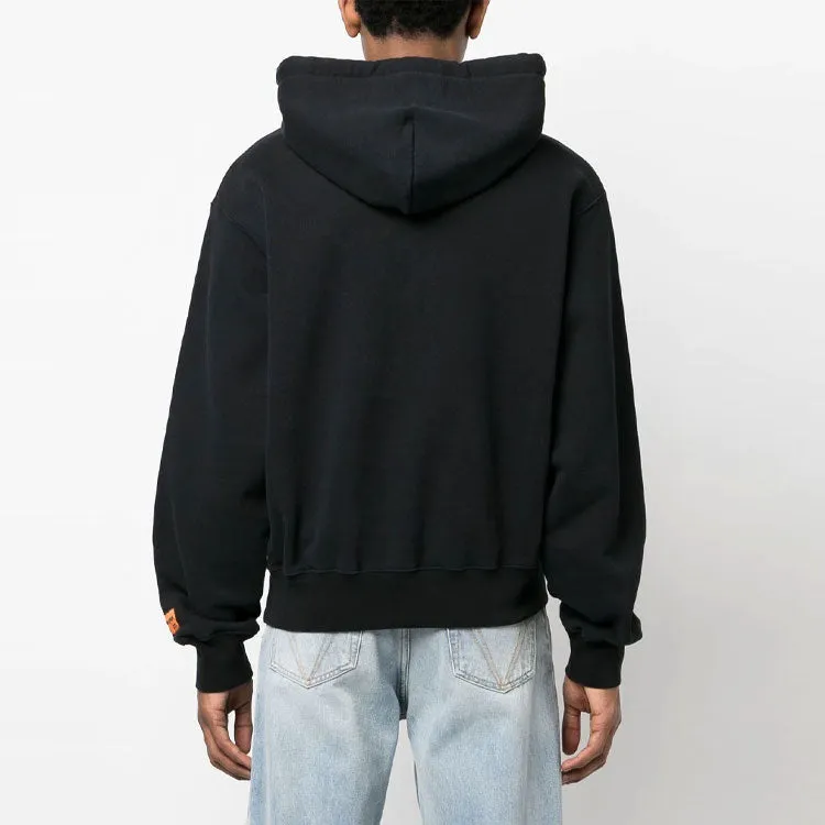 HERON PRESTON Graphic Print Hoodie 'Black' HMBB024S23JER0051010 sold by KicksCrew product image thumbnail 2