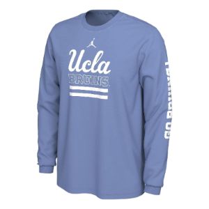 Air Jordan UCLA College Long-Sleeve T-Shirt 'Valor Blue' HF7593-448 sold by KicksCrew