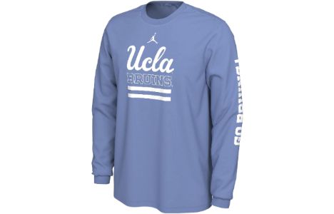 Air Jordan UCLA College Long-Sleeve T-Shirt 'Valor Blue' HF7593-448 sold by KicksCrew