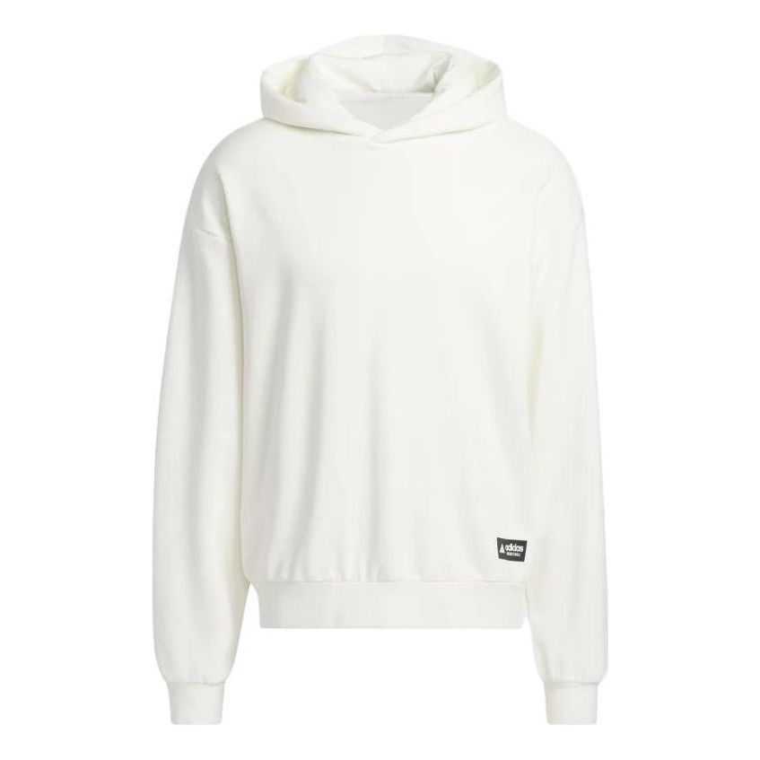 adidas Legends Hoodie 'Off White' IC2438 sold by KicksCrew