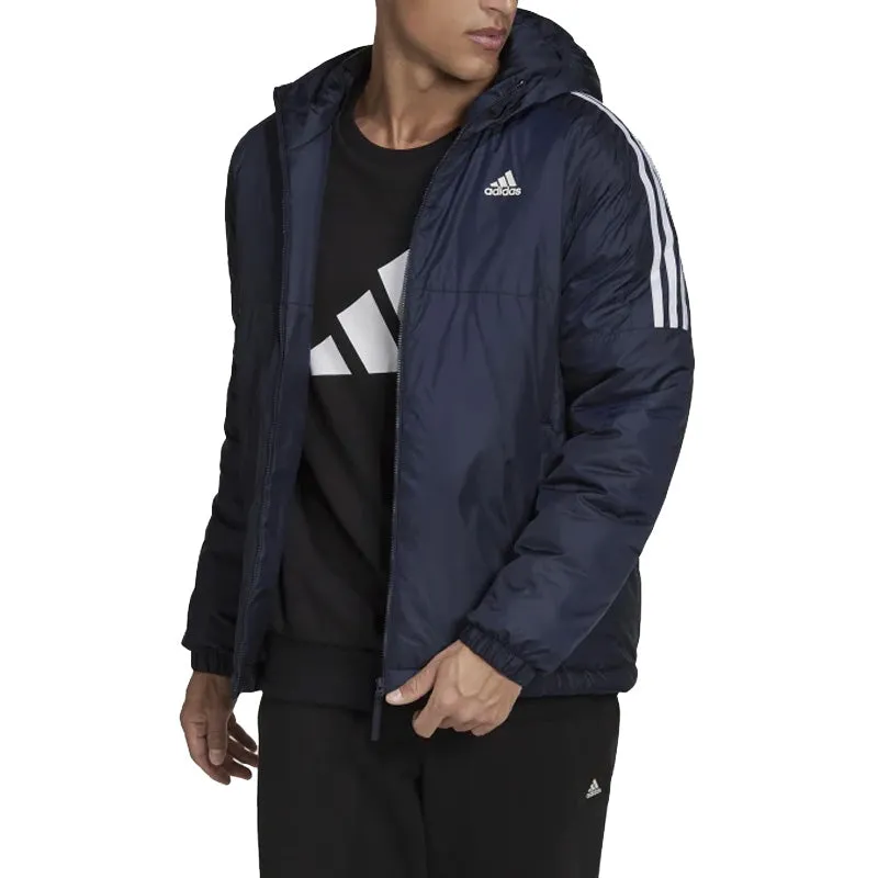 adidas Essentials Insulated Hooded Jacket 'Navy' GT9165 sold by KicksCrew product image thumbnail 2