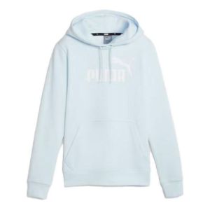(WMNS) Puma Essentials Logo Hoodie 'Light Blue' 586789-69 sold by KicksCrew