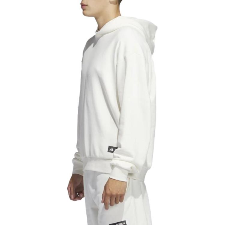 adidas Legends Hoodie 'Off White' IC2438 sold by KicksCrew product image thumbnail 4