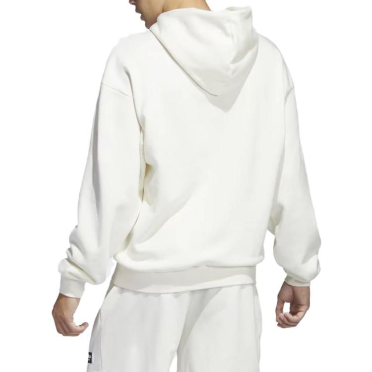 adidas Legends Hoodie 'Off White' IC2438 sold by KicksCrew product image thumbnail 3